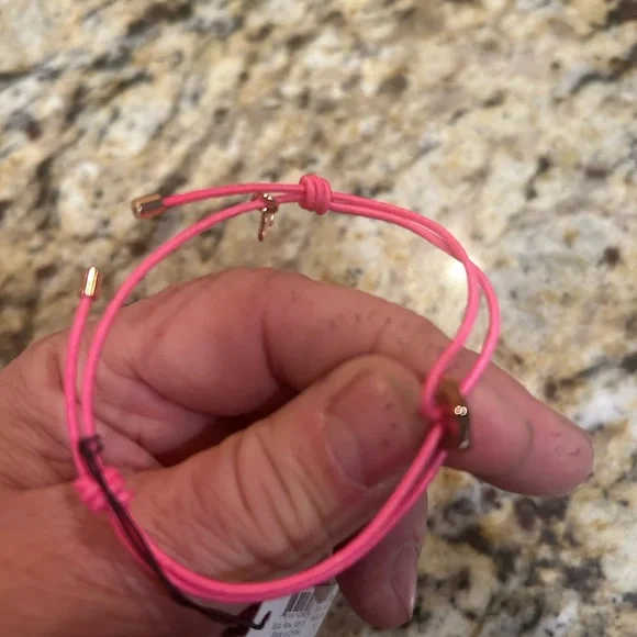 MARC JACOBS PINK BOLT FRIENDSHIP BRACELET M5131089 - PINK - Picture 2 of 4